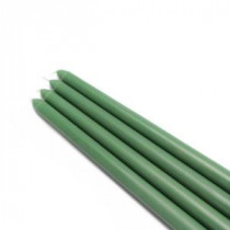 12 in. Hunter Green Taper Candles (12-Set)