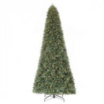 12 ft. Morgan Pine Quick-Set Artificial Christmas Tree with 1100 Clear Lights