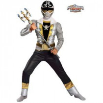 Boys Special Ranger Silver Super Mega Costume