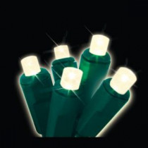 70-Light LED Warm White 4 ft. x 6 ft. Micro Mini Net Light (Set of 2)