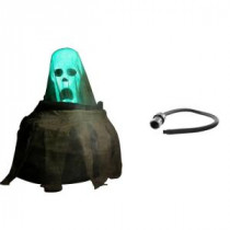 Animated Cauldron and Rising Ghost with Fog Hose