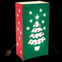 Christmas Tree Electric Luminaria Kit (Set of 10)