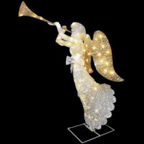 48 in. Angel Decoration with Clear Lights