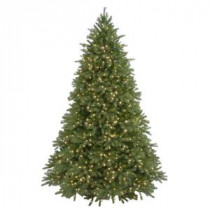 7.5 ft. FEEL-REAL Jersey Fraser Fir Artificial Christmas Tree with 1250 Clear Lights