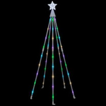 70 in. Multi-Color KD Lighted Tech Tree