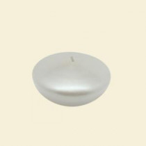 3 in. Pearl White Floating Candles (Box of 12)