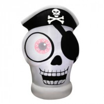 5 ft. Inflatable 1-Eyed Pirate Skull