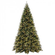 12 ft. Tiffany Fir Medium Artificial Christmas Tree with Clear Lights
