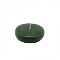 2.25 in. Hunter Green Floating Candles (Box of 24)
