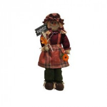 32 in. Harvest Scarecrow Girl