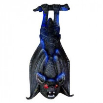 9 in. x 7 in. x 24 in. Life Size Animated Rocking Bat