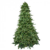 9 ft. Pre-Lit LED Royal Fraser Fir Artificial Christmas Tree with Warm White Lights