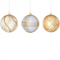 Holiday Collection 3 in. Shatterproof Ball Ornament (6-Pack)