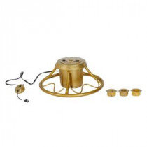 Golden Rotating Artificial Tree Stand