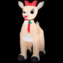 53.15 in. D x 84.65 in. W x 107.48 in. H Inflatable Standing Clarice