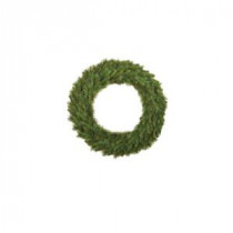 24 in. Mixed Pine Artificial Wreath with Lights (Pack of 2)