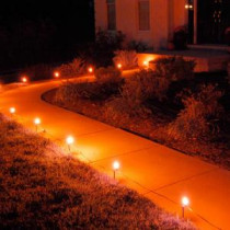 Orange Pathway Lights (10-Count)