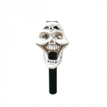 Solar Halloween Ceramic Stakes with 1 Flashing LED-Display of 6