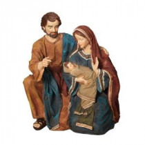 23 in. H Hand Painted Resin Holy Family Figurine