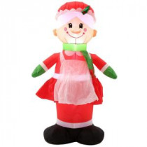 5 ft. H Inflatable Mrs. Claus
