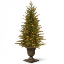 4 ft. Nordic Spruce Entrance Artificial Christmas Tree with Clear Lights