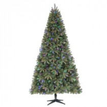 9 ft. Wimberly Spruce Quick-Set Artificial Christmas Tree with 700 Color Choice LED Lights and Remote Control