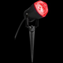 3.54 in. Red-Outdoor LED Spot Light