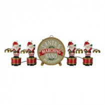 6 in. Santa&#39,s Marching Band