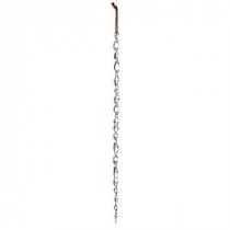 Snow Drift Collection 26 in. Glass Flat Swirl Icicle (4-Pack)