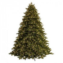 7.5 ft. Just Cut Norway Spruce EZ Light Artificial Christmas Tree with 800 Color Choice LED Lights