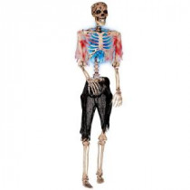 Full-Sized Pose and Stay Zombie Skeleton