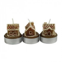 Ginger Bread House Tealight Candles (12-Box)
