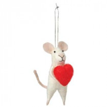 Love you Lenny Festive Mouse Ornament