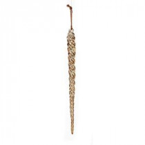 Urban Earth Collection 16.75 in. Glass Swirl Icicle Ornament (4-Pack)