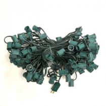 100 ft. C9 Light Set Cord with Green Wire