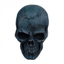 10 in. Animated Stone Skull with Moving Jaw