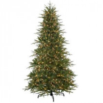 7.5 ft. Power Connect Northern Frasier Artificial Christmas Tree with Clear Lights