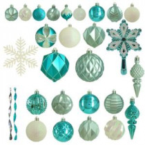 Winter Wishes Shatter-Resistant Assorted Ornament (100-Count)