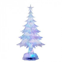 11 in. Battery-Operated LED Color Changing Christmas Tree