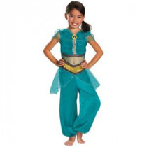 Girls Disney Jasmine Sparkle Classic Costume