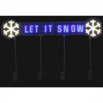 LED Message - Let It Snow