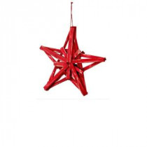 Classic Christmas Collection 16 in. Wood Star Ornament (6-Pack)
