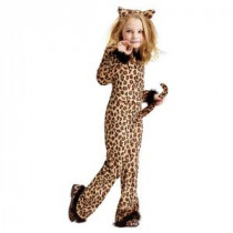 Girls Pretty Leopard Child Costume