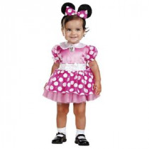Disney&#39,s Infant Pink Minnie Mouse Costume