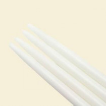 10 in. White Taper Candles (12-Set)