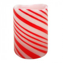 4 in. Candy Cane LED Candles (Set of 2)