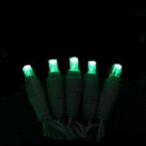 100-Light Green Micro-Style LED Light Set