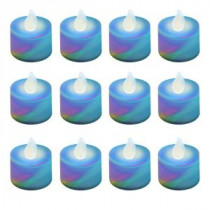 Color-Changing Flickering LED Tealights (Box of 12)