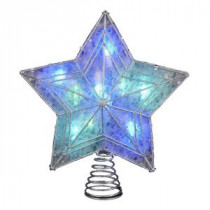 UL 10-Light LED Color-Changing Star Tree Topper