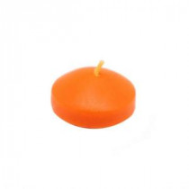 1.75 in. Orange Floating Candles (Box of 24)